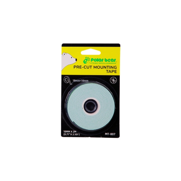 POLAR BEAR Pre-Cut Mounting Tape (MT807)