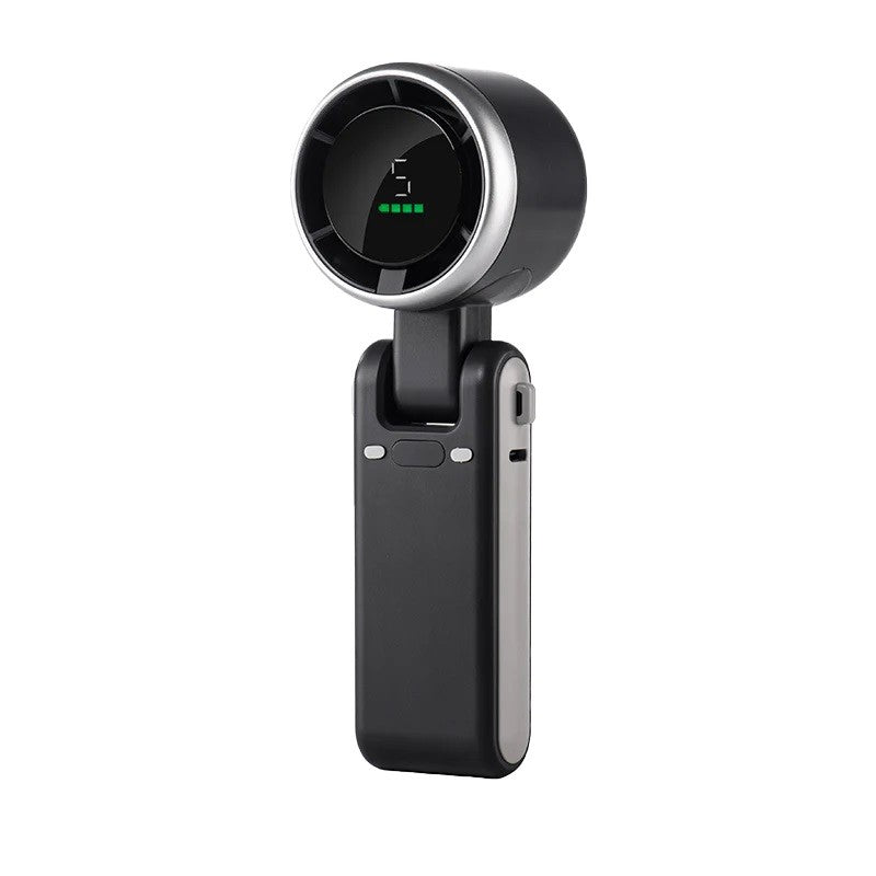 AKARI Rechargeable Turbo Handyfan - Black (ARF-RTF1B)