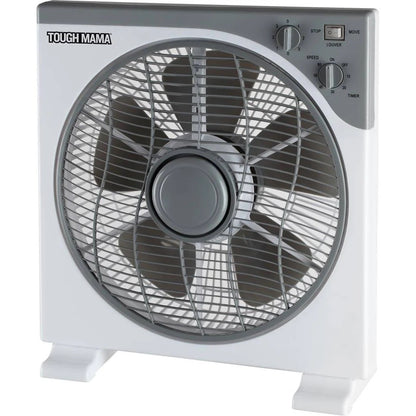 TOUGH MAMA 12" Electric Box Desk Fan (NTMBF12-A)