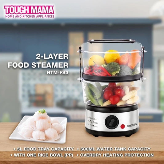 TOUGH MAMA 2-Layer Food Steamer (NTM FS3)