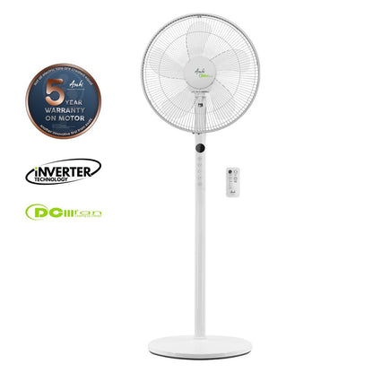 ASAHI Stand Fan DC Motor - White (DC-6082)