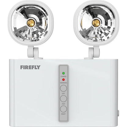 FIREFLY Rechargeable Twin Head Emergency Lamp (FEL202L)