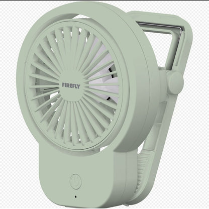 FIREFLY Mini Rechargeable Clip Fan - Green (FEL 815)