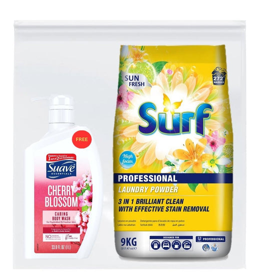 SURF 9kg Sun fresh Laundry Powder