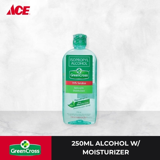 Green Cross Alcohol 250ml w/Moisturizer
