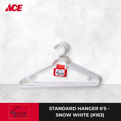 HOMESTYLE Standard Hanger 6'S - Snow White (#163)