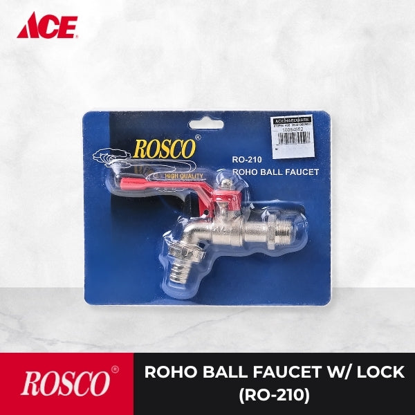 ROSCO Roho Ball Faucet with Lock (RO-210)