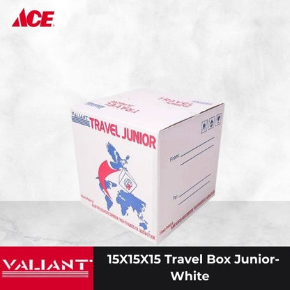 VALIANT 15x15x15 Travel Box Junior- White