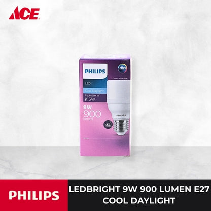 PHILIPS Ledbright 9W 900 Lumen e27 - Cool Daylight