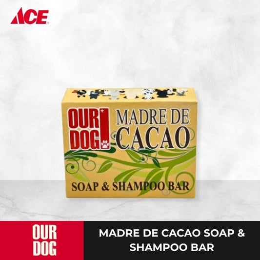 OUR DOG 120g Madre De Cacao Soap & Shampoo Bar