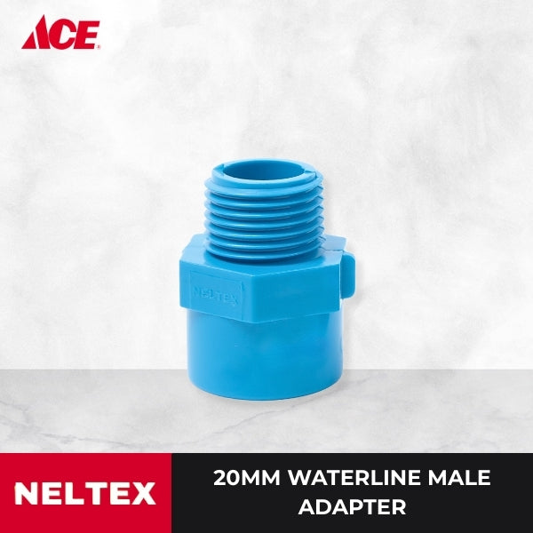 NELTEX 20mm Waterline Male Adapter