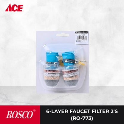 ROSCO  6-Layer Faucet Filters 2`S (RO-773)