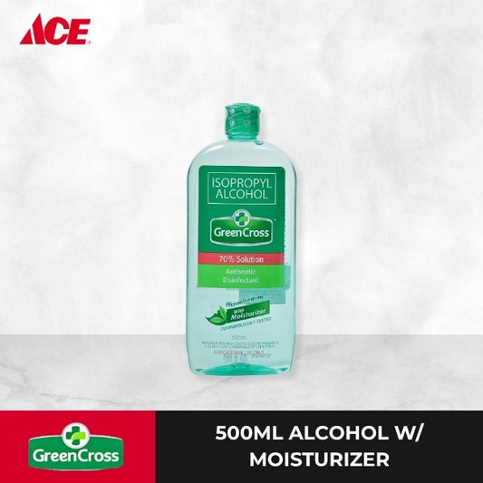 Green Cross Alcohol 500ml w/Moisturizer