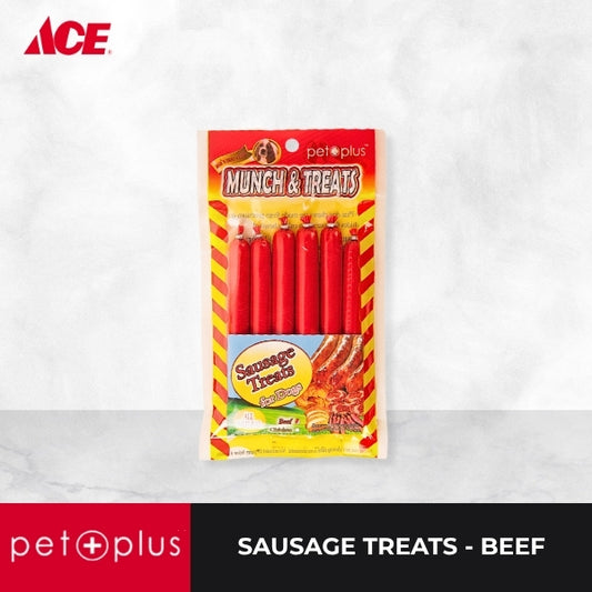 PET PLUS Sausage Treats - Beef