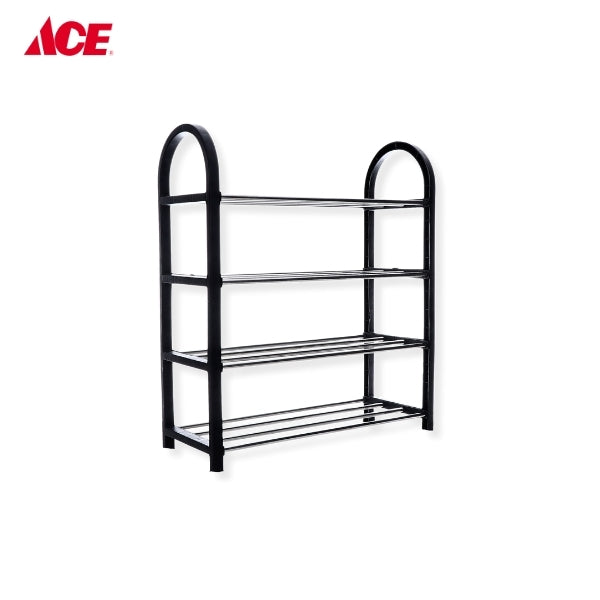 ACE 4-Tier Plastic Shoe Rack (48x19x64cm)
