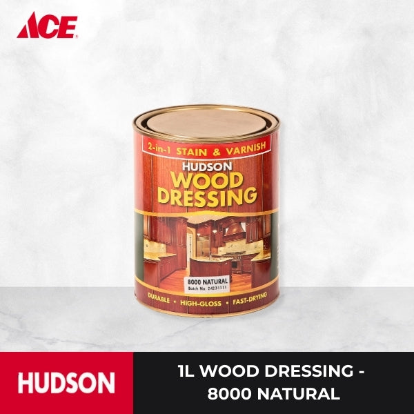 HUDSON 1L Wood Dressing - 8000 Natural