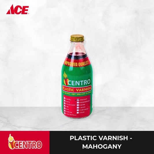 CENTRO 350cc Plastic Varnish - Mahogany