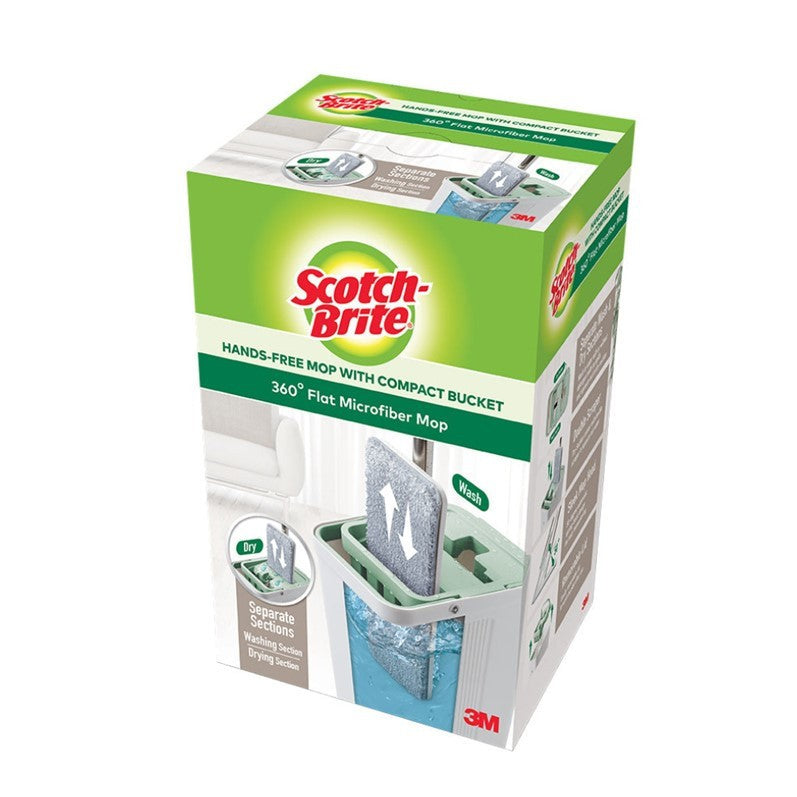 3M Scotchbrite Handsfree Compact Mop Bucket 4011AA