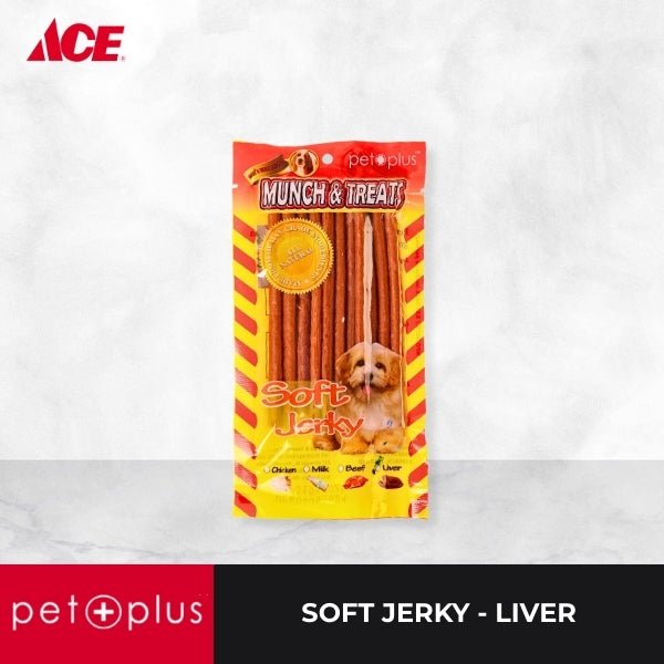 PET PLUS Soft Jerky - Liver