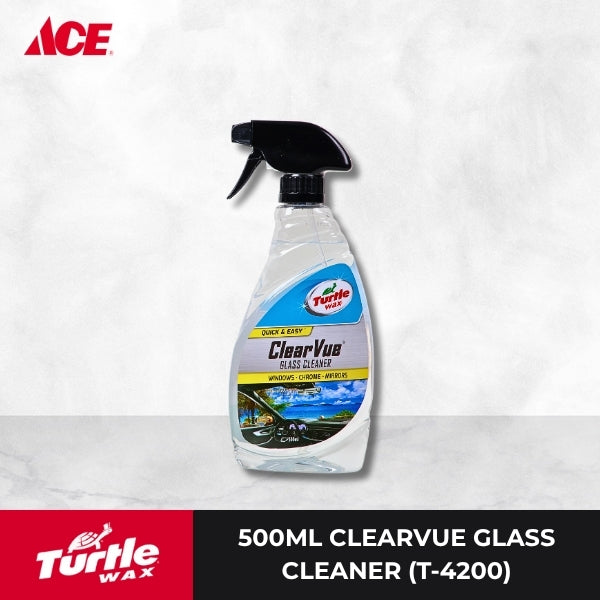 TURTLE WAX 500ml Clearvue Glass Cleaner (T-4200)