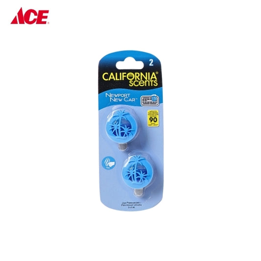 CALIFORNIA SCENTS 2x3ml Mini Diffuser - Newport New Car