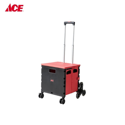 ACE Folding Utility Cart with Stair Climber Wheel