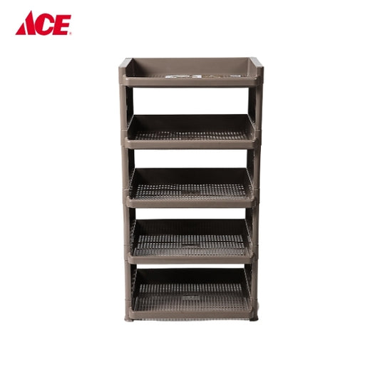 MEGABOX 5-Layer Utility Rack - Brown (MG131)