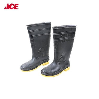 SUPER TUFF 9" Steel Toe Safety Boots - Black (SB-888)