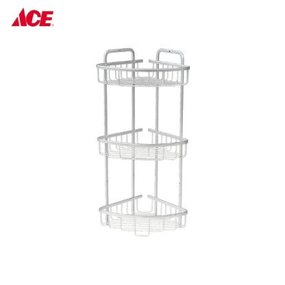 CASCADE 3-Layer Aluminum Corner Storage Rack (CH-5023)