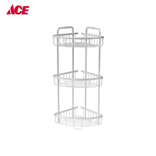 CASCADE 3-Layer Aluminum Corner Storage Rack (CH-5023)