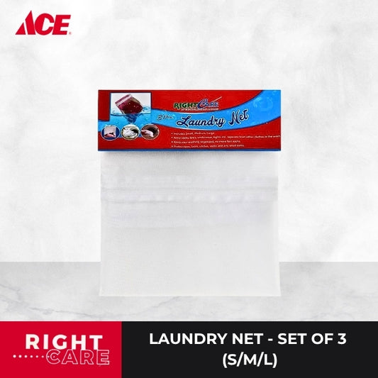 RIGHT CARE Laundry Net - Set of 3 (Small,Medium,Large)