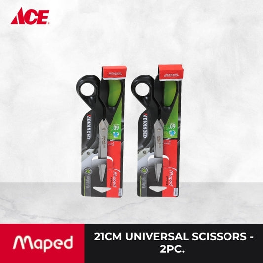 MAPED 21cm Universal Scissors -2pc/pk