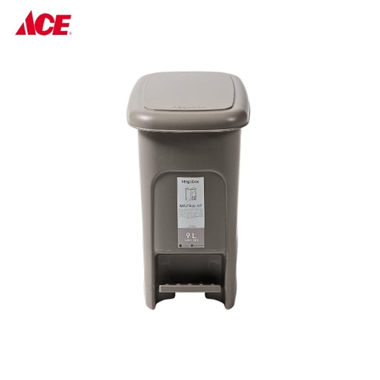 MEGABOX 9L Neutralist Slim Step Bin - STone Gray (MG710)