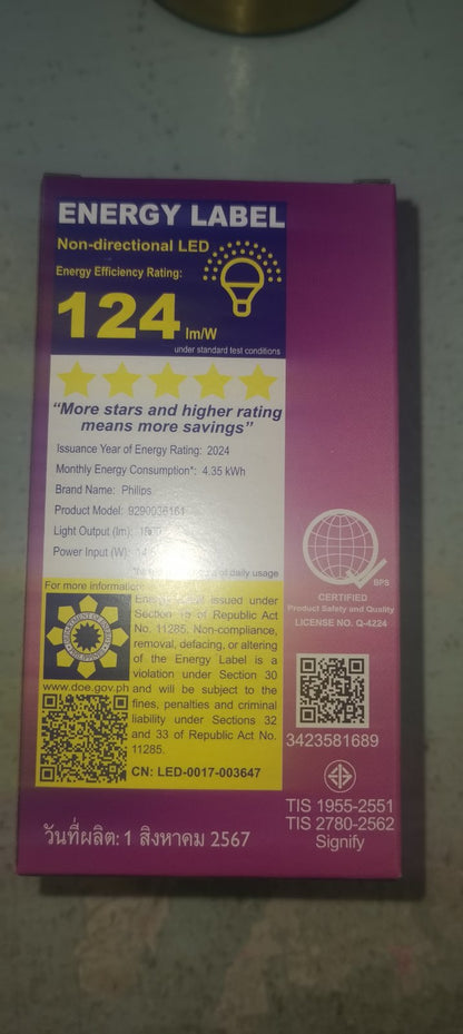 PHILIPS 14.5W LED Light Bulb