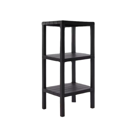 MEGABOX 3-Layer Timber Collection Utility Shelf - Espresso (MG100)