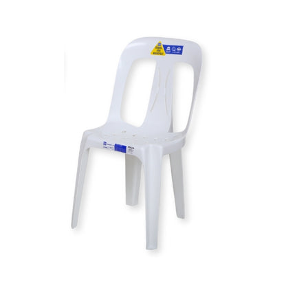URATEX Monoblock 101 Classic Chair - White