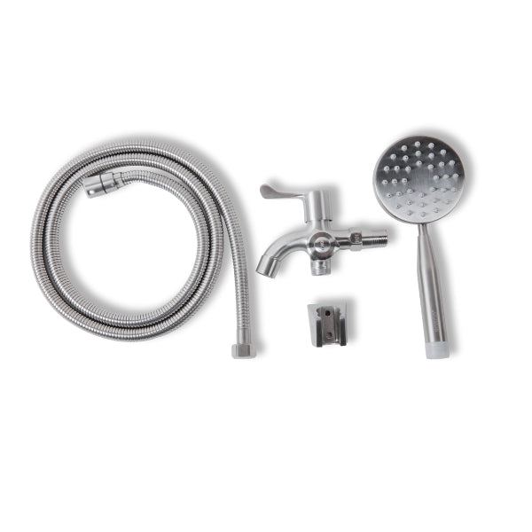 ROSCO Hand Shower with Two Way Faucet - Stainless Steel (RO-1869)