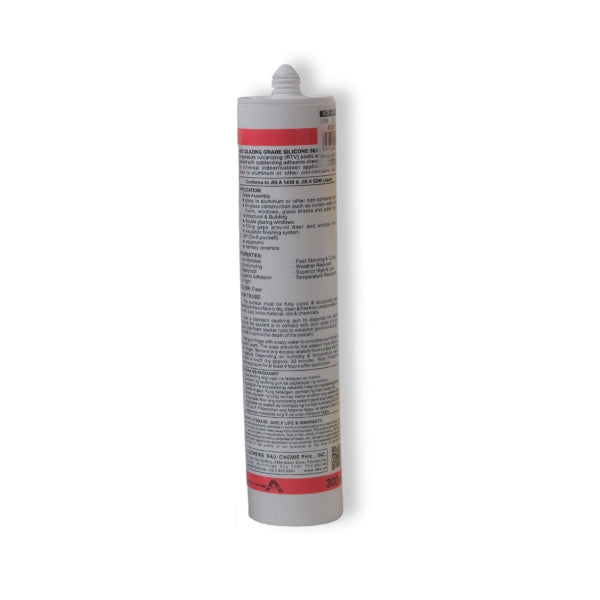 ABC 300ml Silicon Sealant Glazing Grade Acetic Cure - Clear