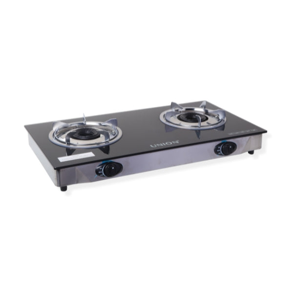 UNION Double Burner Gas Stove - Glass Top (UGGS275G)