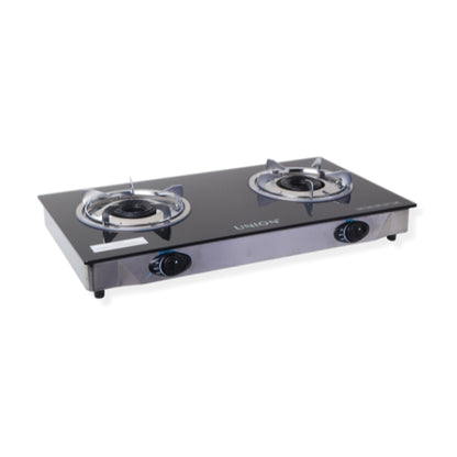 UNION Double Burner Gas Stove - Glass Top (UGGS275G)