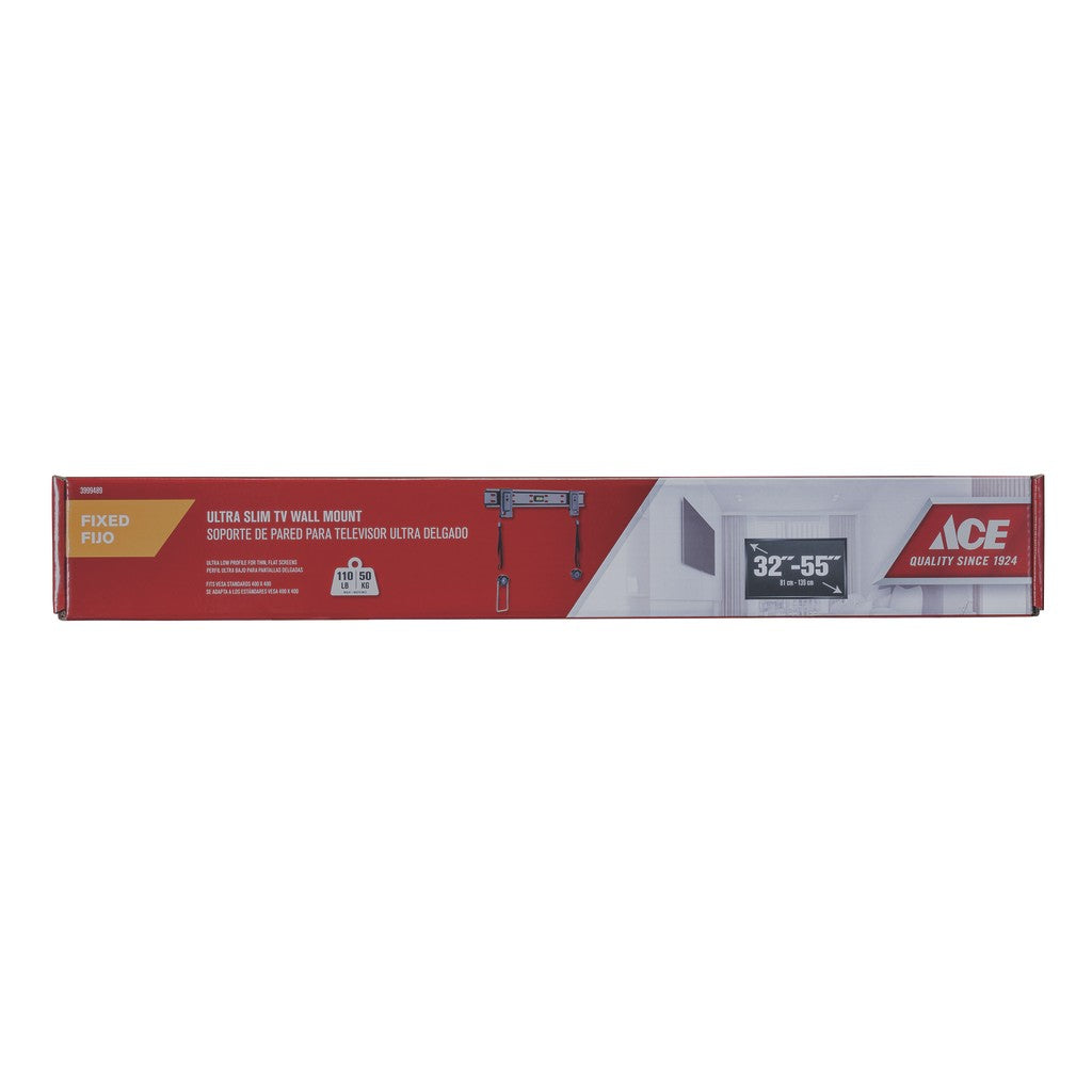 ACE 32"-55" Slim Fixed TV Mount (50kg Weight Capacity)