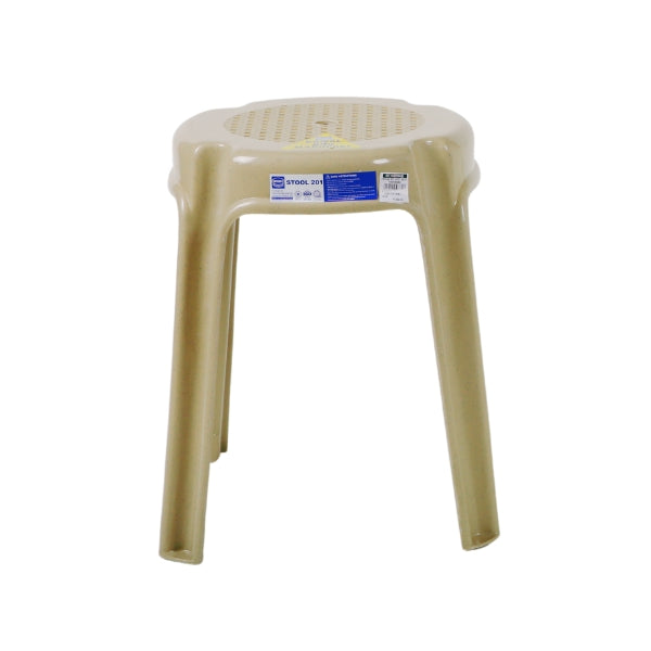 URATEX Monoblock 201 Stool - Marble Beige