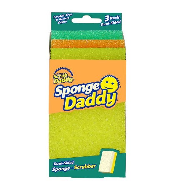 Sponge Daddy 1.4oz Dual-Sided Sponge+Scrubber
