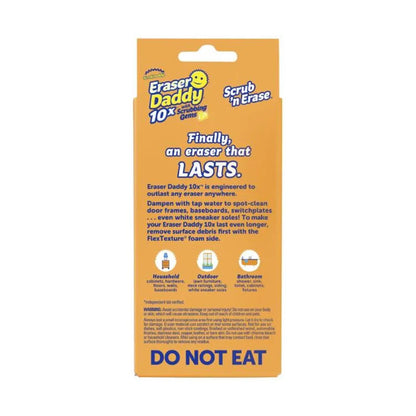 SCRUB DADDY 1.6oz Eraser Daddy 10x with Scrubbing Gems