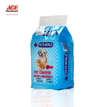 PETS WORLD Diaper Super Absorbent