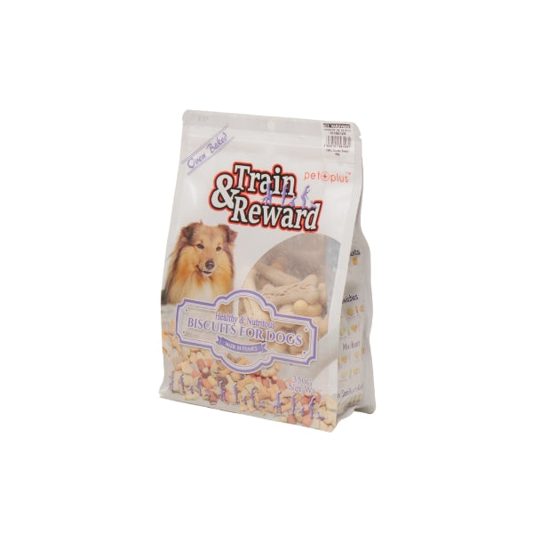 PET PLUS 350g Train & Reward Mix Crunchy Biscuit