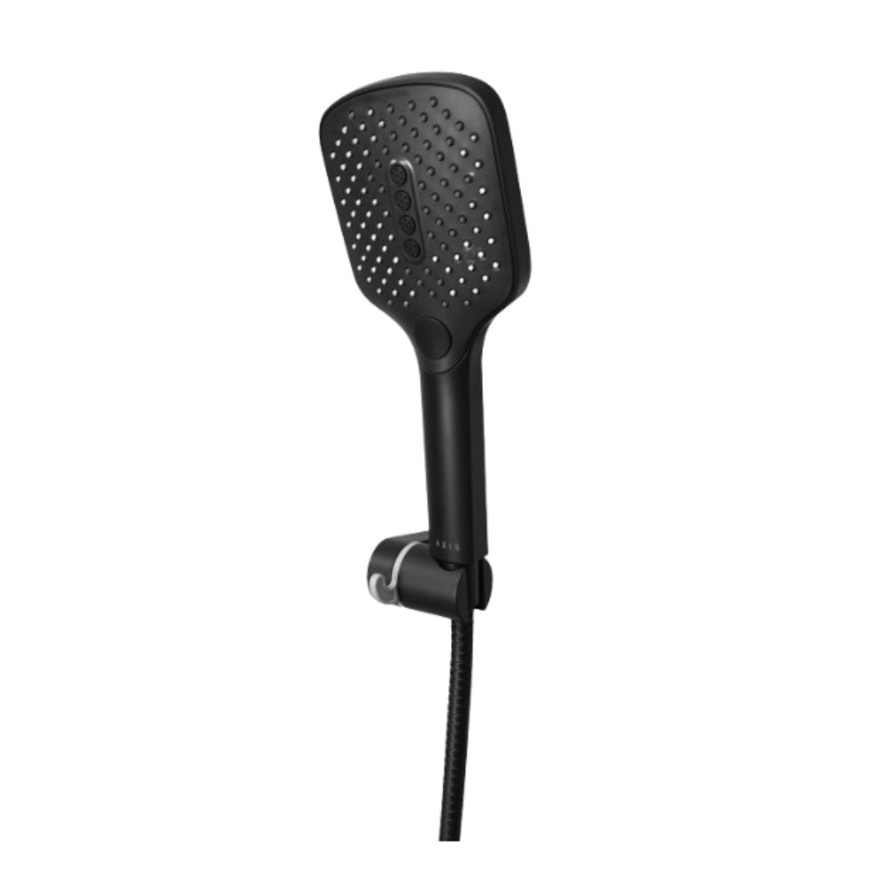 AXIS Square Hand Shower Set 3-Setting (Black)