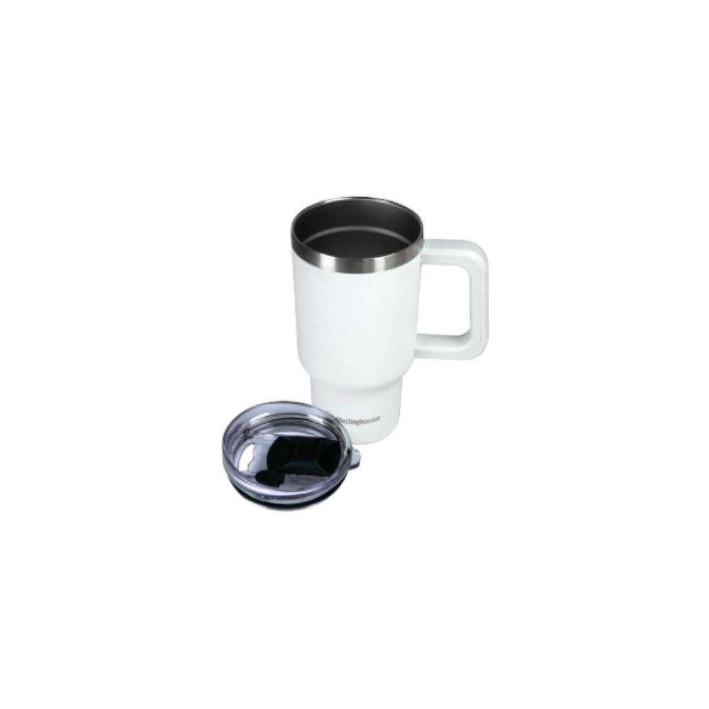 WESTINGHOUSE 32oz Stainless Steel Vacuum Insulated Tumbler - White