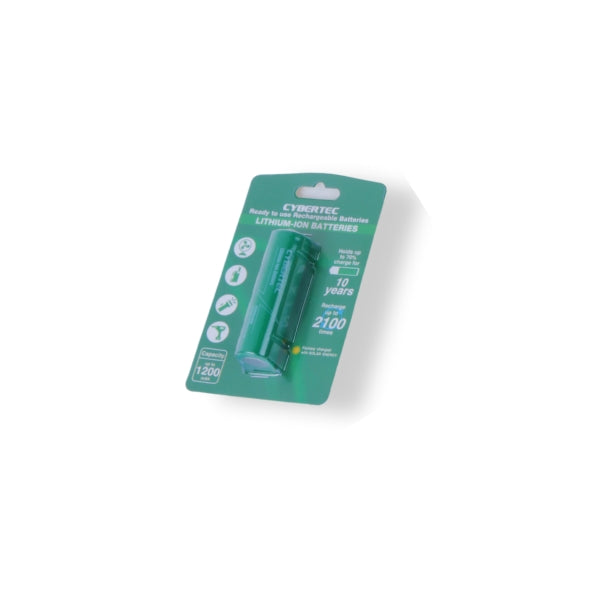 CYBERTEC Lithium-Ion Battery 1200mAH (CR18650)