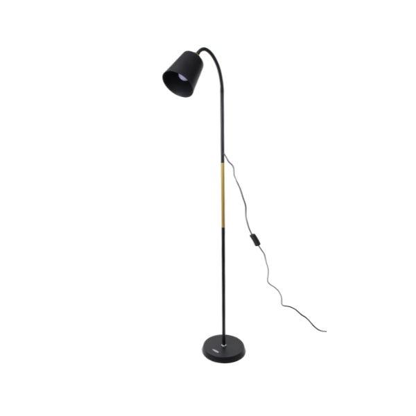 LEDTEC 2in1 Nordic Table and Floor Lamp - Black